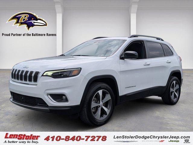 used 2022 Jeep Cherokee car, priced at $27,500