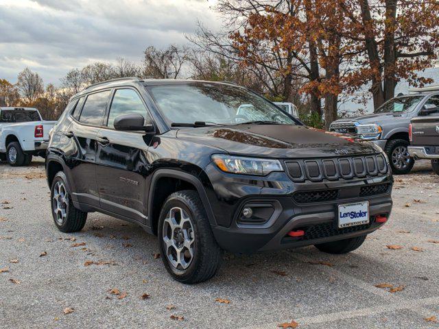 used 2022 Jeep Compass car, priced at $23,500