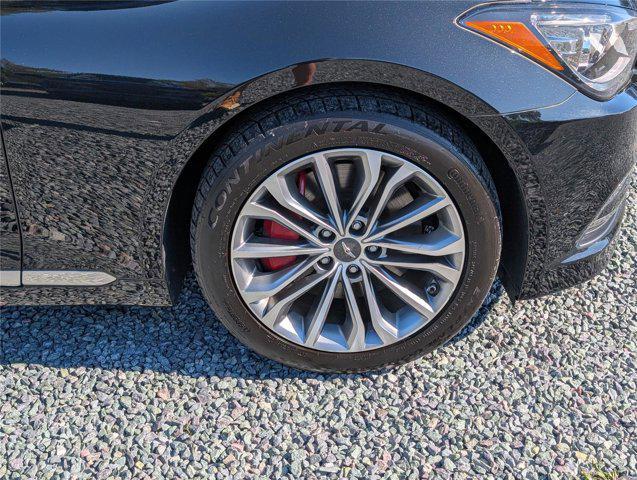 used 2017 Genesis G80 car, priced at $19,500
