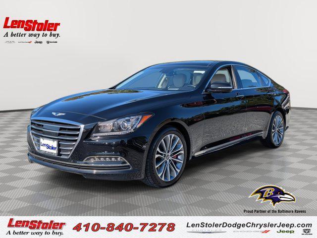 used 2017 Genesis G80 car, priced at $19,500