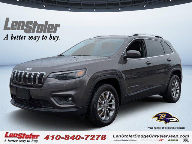 used 2021 Jeep Cherokee car, priced at $18,000