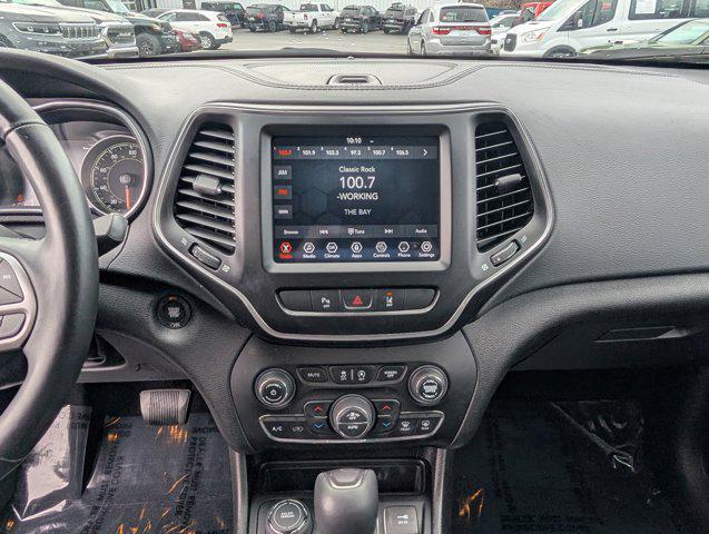 used 2021 Jeep Cherokee car, priced at $22,500
