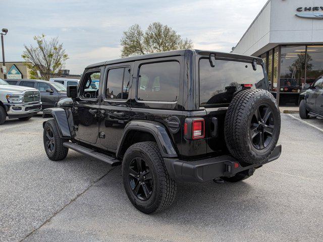 used 2022 Jeep Wrangler Unlimited car, priced at $36,725