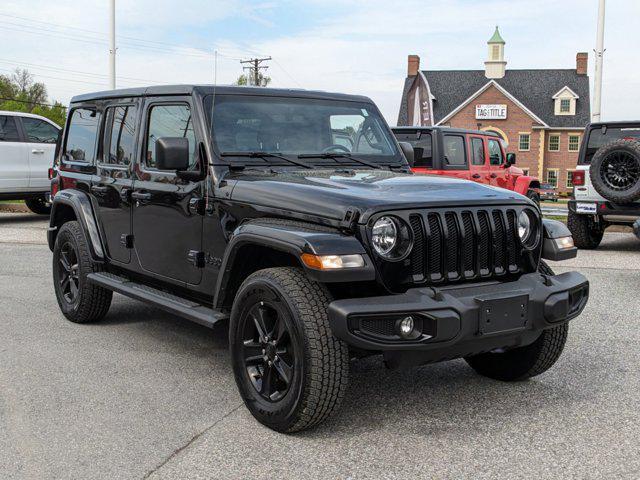 used 2022 Jeep Wrangler Unlimited car, priced at $36,850