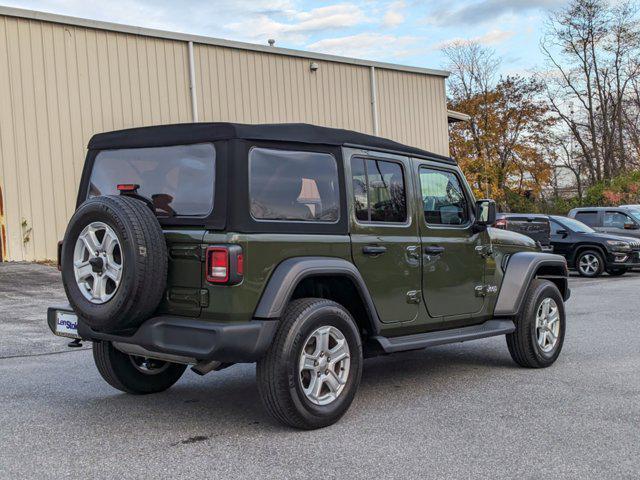 used 2021 Jeep Wrangler Unlimited car, priced at $28,000