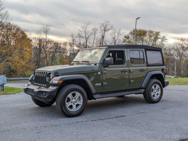 used 2021 Jeep Wrangler Unlimited car, priced at $28,000