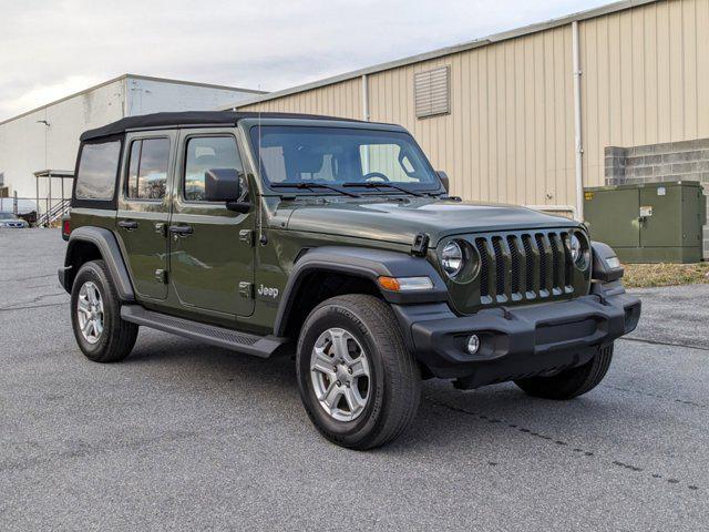 used 2021 Jeep Wrangler Unlimited car, priced at $28,000