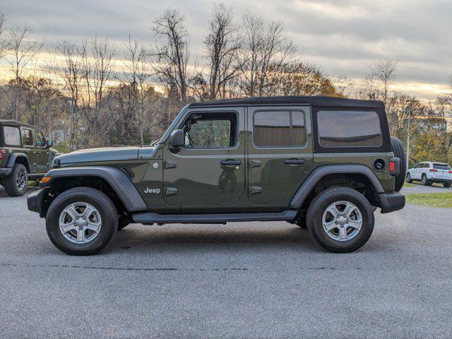 used 2021 Jeep Wrangler Unlimited car, priced at $28,000