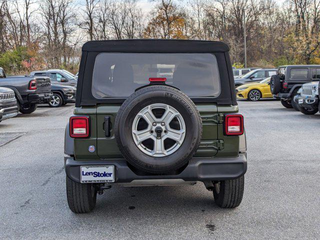 used 2021 Jeep Wrangler Unlimited car, priced at $28,000