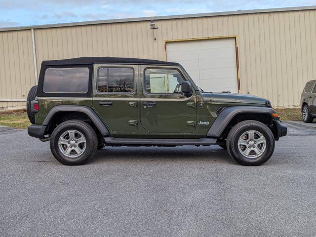 used 2021 Jeep Wrangler Unlimited car, priced at $28,000