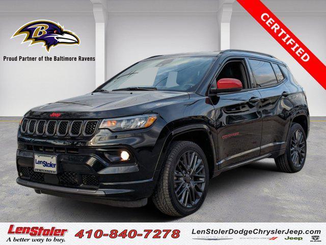 used 2023 Jeep Compass car, priced at $21,000