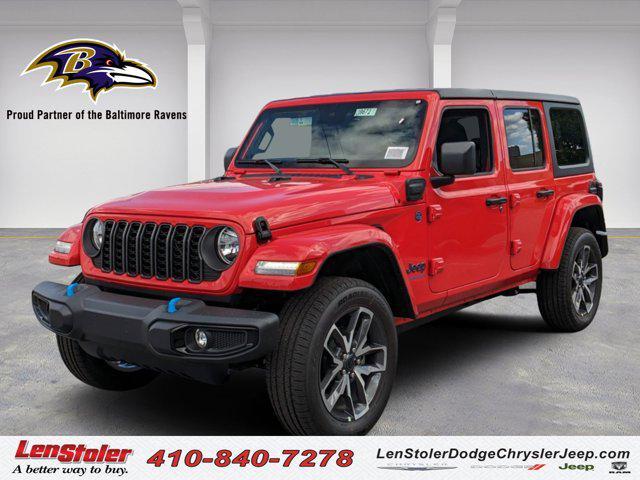 new 2024 Jeep Wrangler 4xe car, priced at $47,988