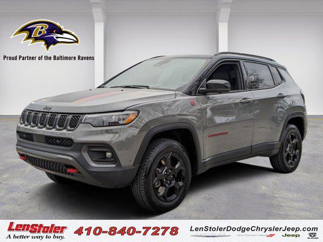 used 2023 Jeep Compass car, priced at $25,500