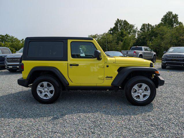 used 2022 Jeep Wrangler car, priced at $29,500
