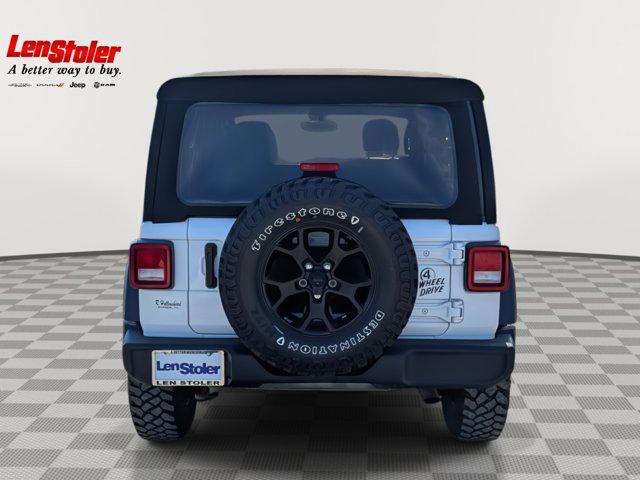 used 2021 Jeep Wrangler car, priced at $29,000
