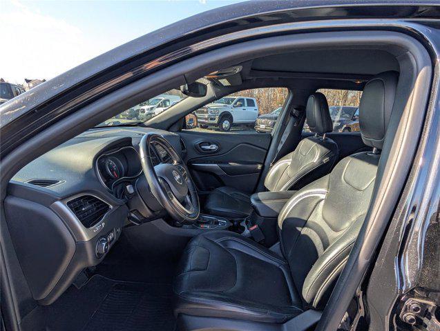 used 2021 Jeep Cherokee car, priced at $20,700
