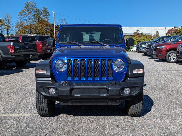 used 2020 Jeep Wrangler Unlimited car, priced at $27,000