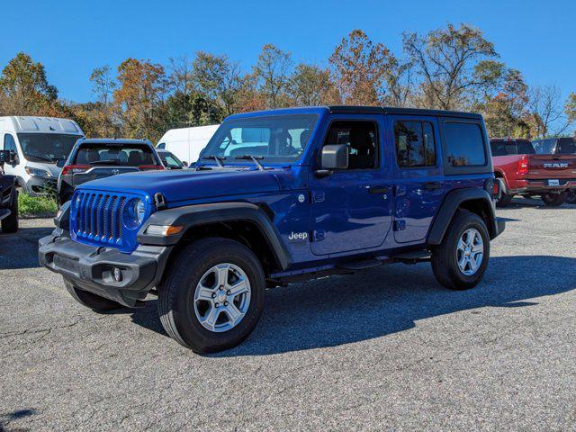 used 2020 Jeep Wrangler Unlimited car, priced at $27,000