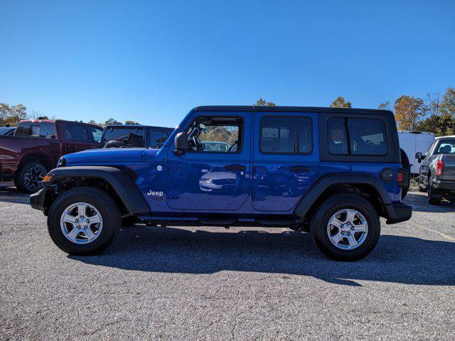 used 2020 Jeep Wrangler Unlimited car, priced at $27,000