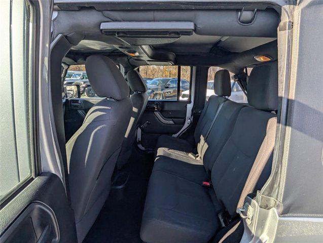 used 2016 Jeep Wrangler Unlimited car, priced at $17,500