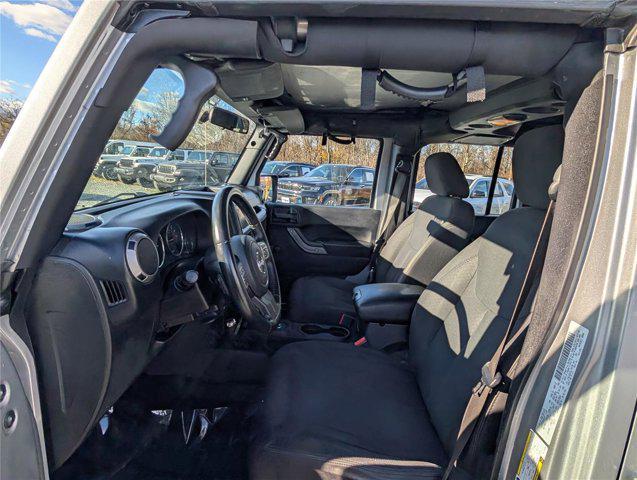 used 2016 Jeep Wrangler Unlimited car, priced at $17,500