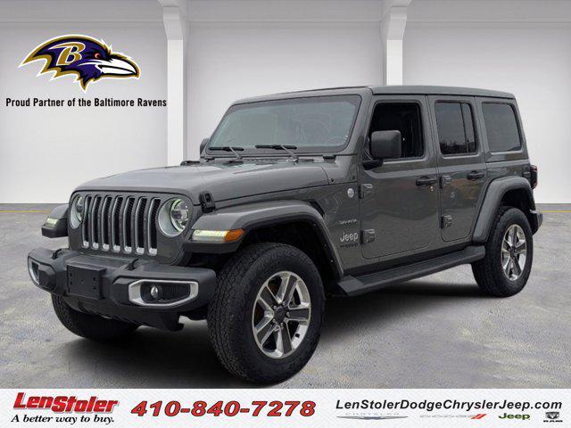 used 2021 Jeep Wrangler Unlimited car, priced at $34,500