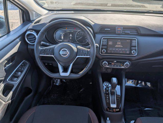 used 2022 Nissan Versa car, priced at $15,000