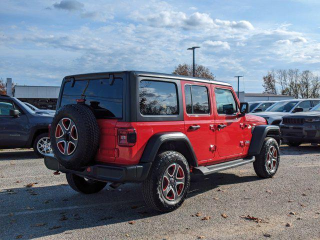 used 2021 Jeep Wrangler Unlimited car, priced at $28,000