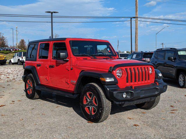 used 2021 Jeep Wrangler Unlimited car, priced at $28,000