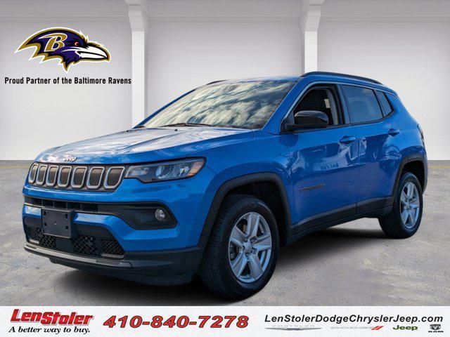 used 2022 Jeep Compass car, priced at $21,000