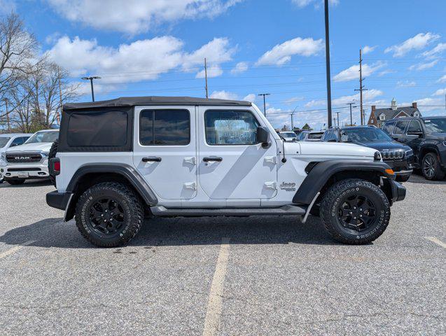 used 2020 Jeep Wrangler Unlimited car, priced at $21,500