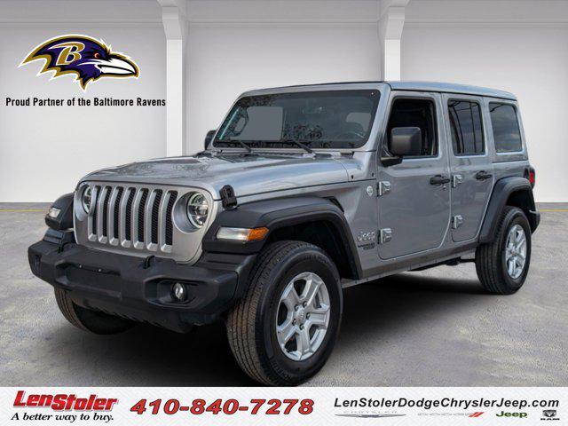 used 2021 Jeep Wrangler Unlimited car, priced at $29,500