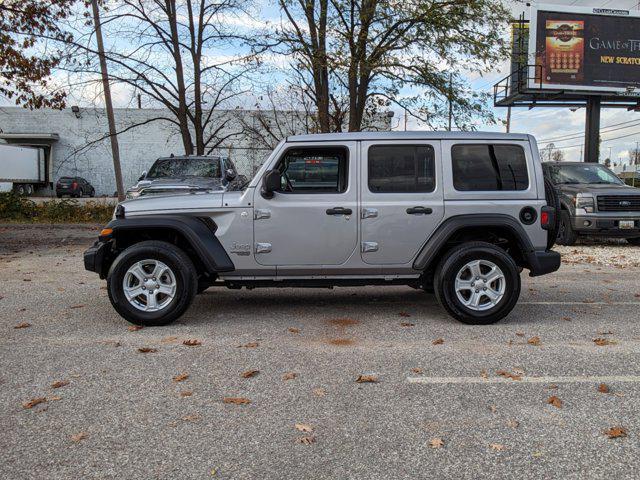 used 2021 Jeep Wrangler Unlimited car, priced at $29,500