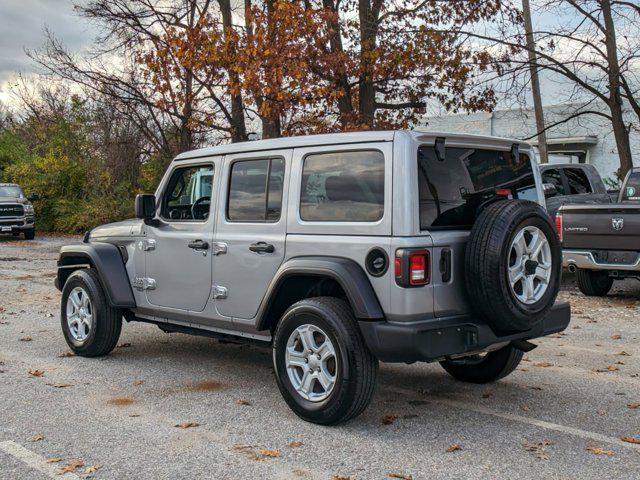 used 2021 Jeep Wrangler Unlimited car, priced at $29,500