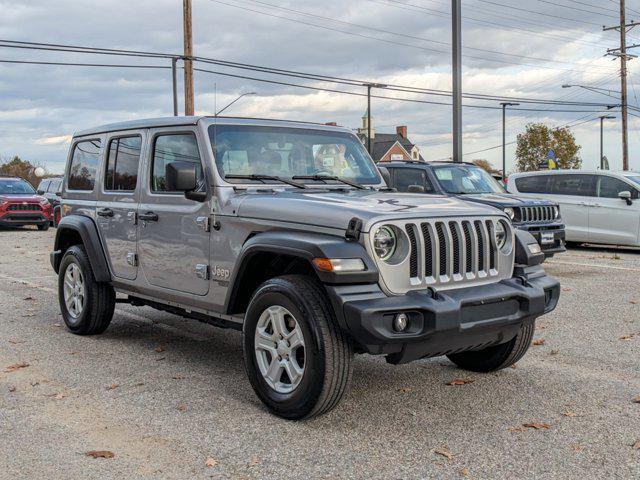 used 2021 Jeep Wrangler Unlimited car, priced at $29,500