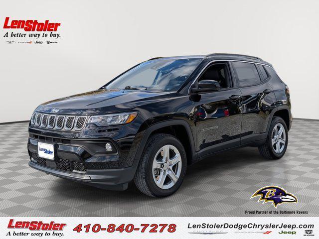 used 2023 Jeep Compass car, priced at $21,500