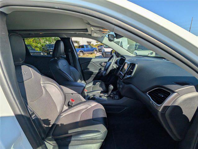 used 2022 Jeep Cherokee car, priced at $26,500