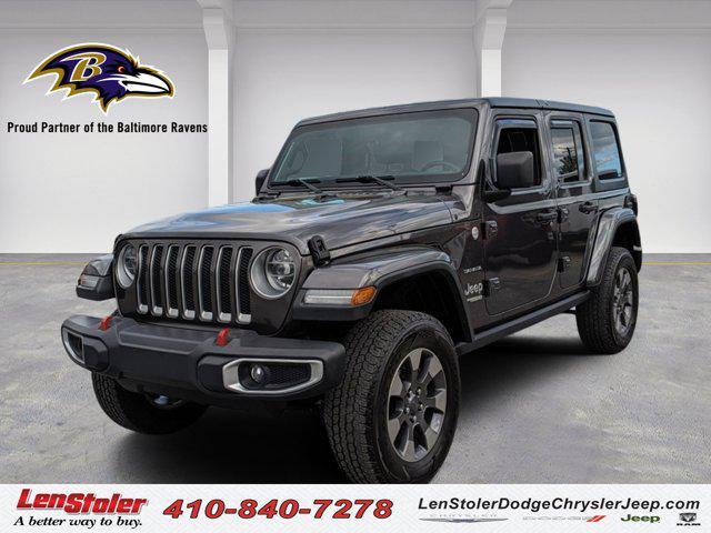 used 2018 Jeep Wrangler Unlimited car, priced at $31,450