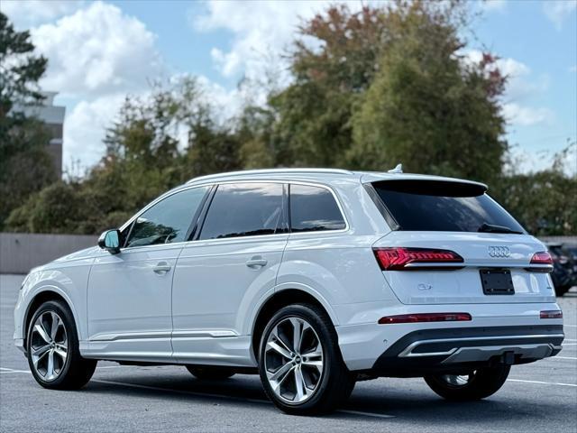 used 2021 Audi Q7 car, priced at $31,999