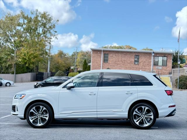 used 2021 Audi Q7 car, priced at $31,999