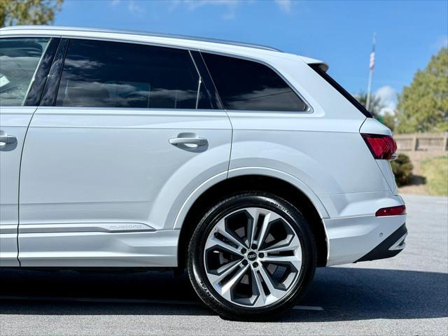 used 2021 Audi Q7 car, priced at $31,999