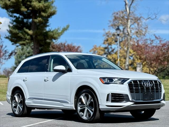 used 2021 Audi Q7 car, priced at $31,999