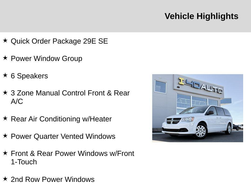 used 2016 Dodge Grand Caravan car, priced at $7,391