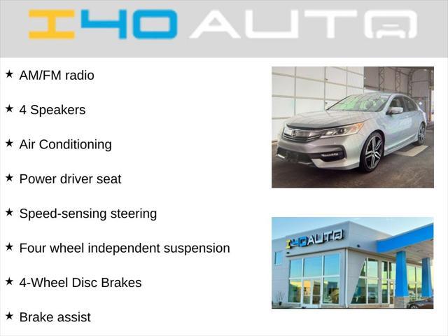 used 2017 Honda Accord car, priced at $16,491