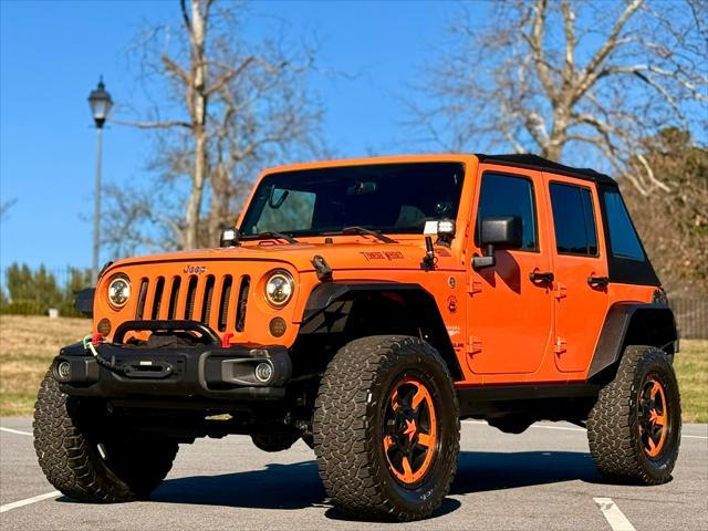 used 2012 Jeep Wrangler Unlimited car, priced at $14,999