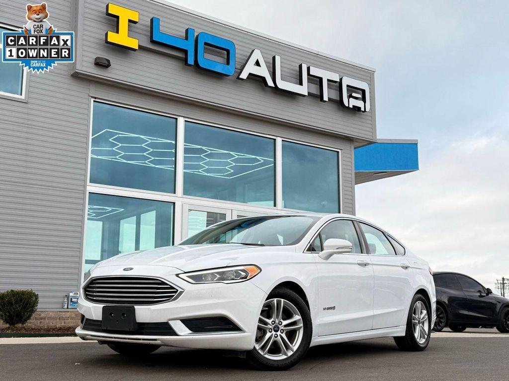 used 2018 Ford Fusion Hybrid car, priced at $9,491