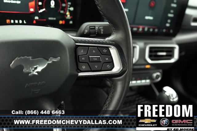 used 2024 Ford Mustang car, priced at $34,698