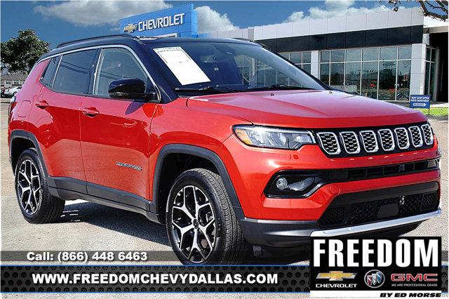 used 2025 Jeep Compass car, priced at $28,498