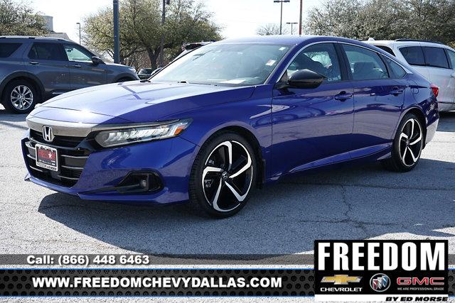 used 2021 Honda Accord car, priced at $23,998