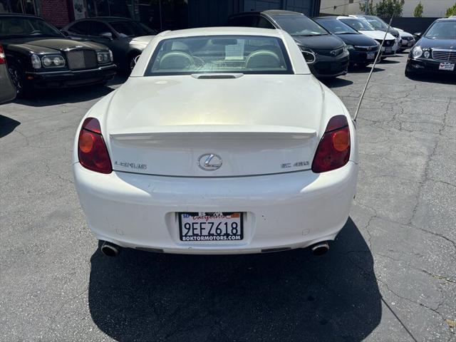 used 2002 Lexus SC 430 car, priced at $7,988